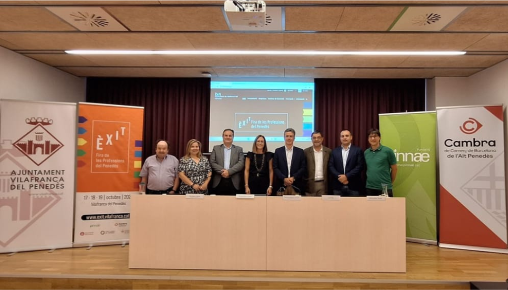 La Fundació Pinnae dona suport a la Fira ÈXIT per a impulsar el talent del Penedès