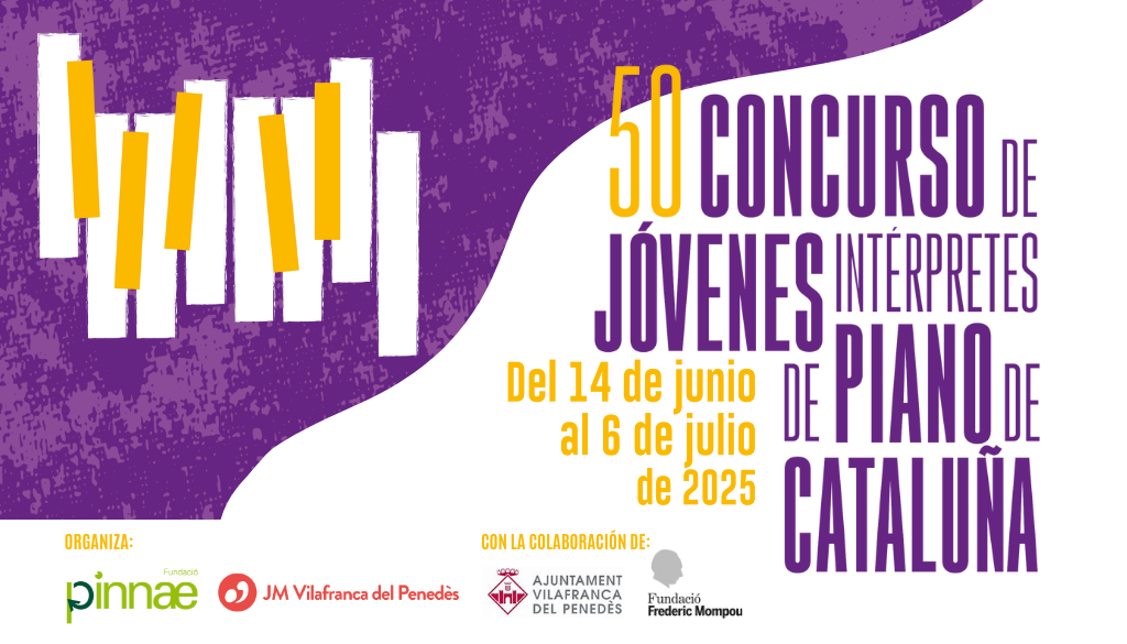 EL CONCURS DE JOVES INTÈRPRETS DE PIANO DE CATALUNYA CELEBRA LA SEVA 50a EDICIÓ