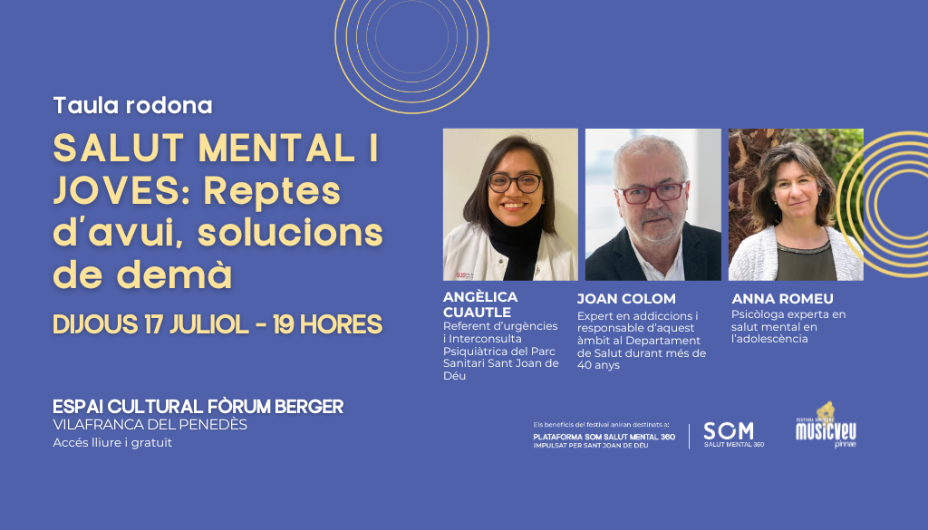 MusicVeu 2025 dedica una jornada als reptes de la salut mental juvenil amb la participació de grans referents, experts i testimonis