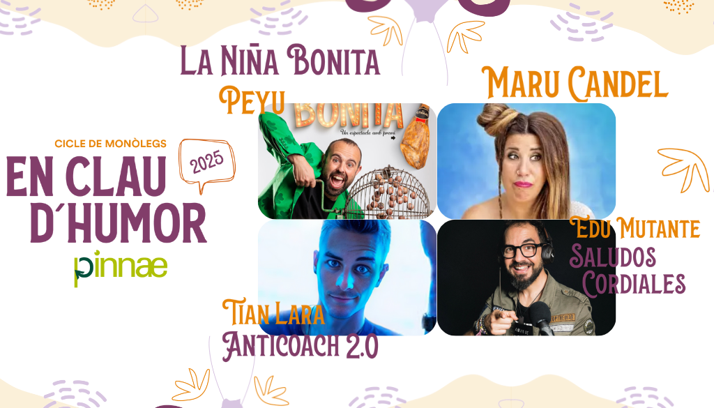 La Fundació Pinnae presenta la segona edició de En Clau d’Humor, que enguany serà solidari