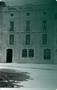 Primera oficina de Caixa Penedès al C/ General Prim, 3 de Vilafranca