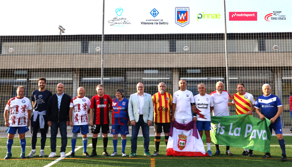 Vilanova i la Geltrú acull el I Torneig de Fútbol Andando amb el suport de la Fundació Pinnae